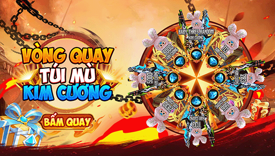 EVENT Vòng Quay Túi Mù 19.000 Kim Cương